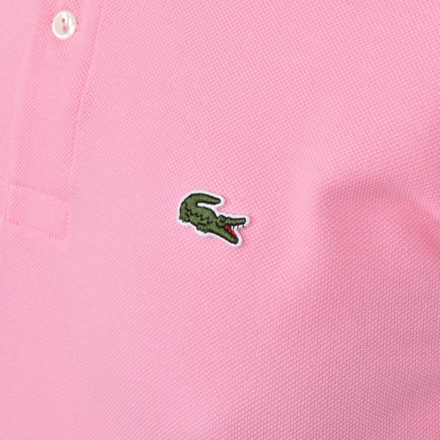 Alternative Image for ProductLacoste Short Sleeved Polo T Shirt Pink3